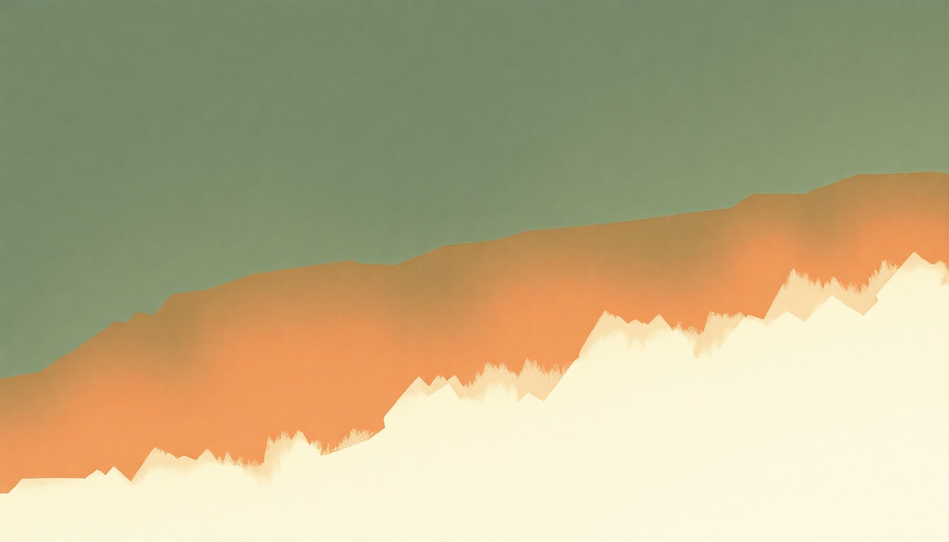 Fan-driven abstract illustration evoking the emotional arc of Salem by Bon Iver
