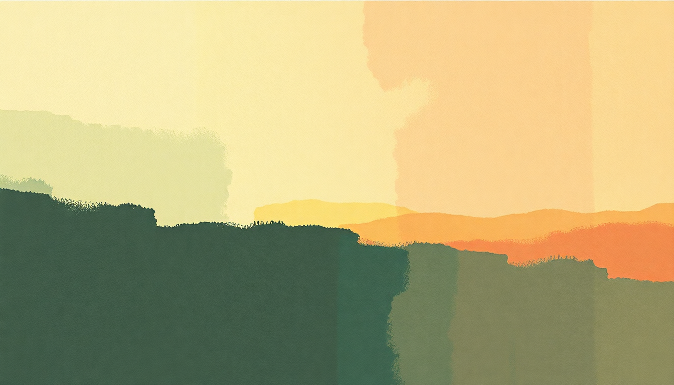 Fan-driven abstract illustration evoking the emotional arc of Salvation by Rancid