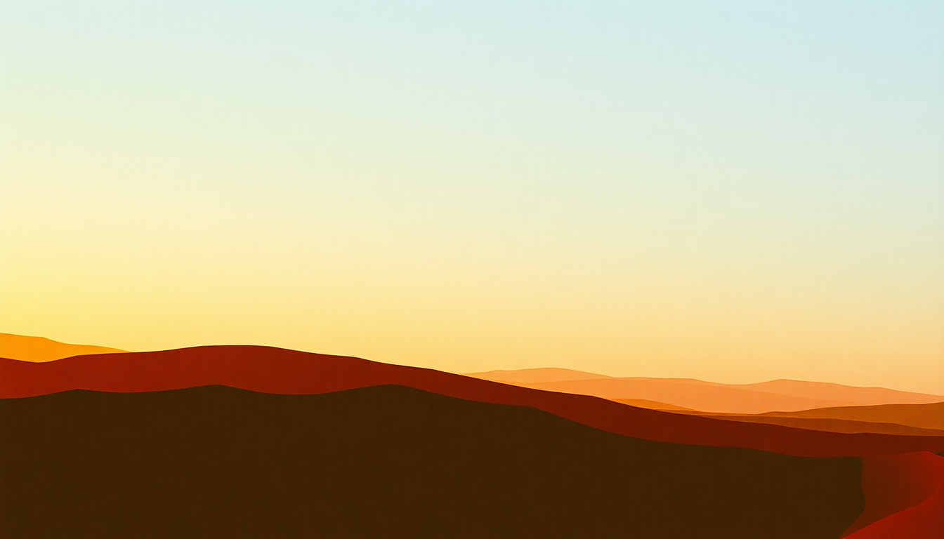 Fan-driven abstract illustration evoking the emotional arc of Sama Tanga by Youssou N'Dour