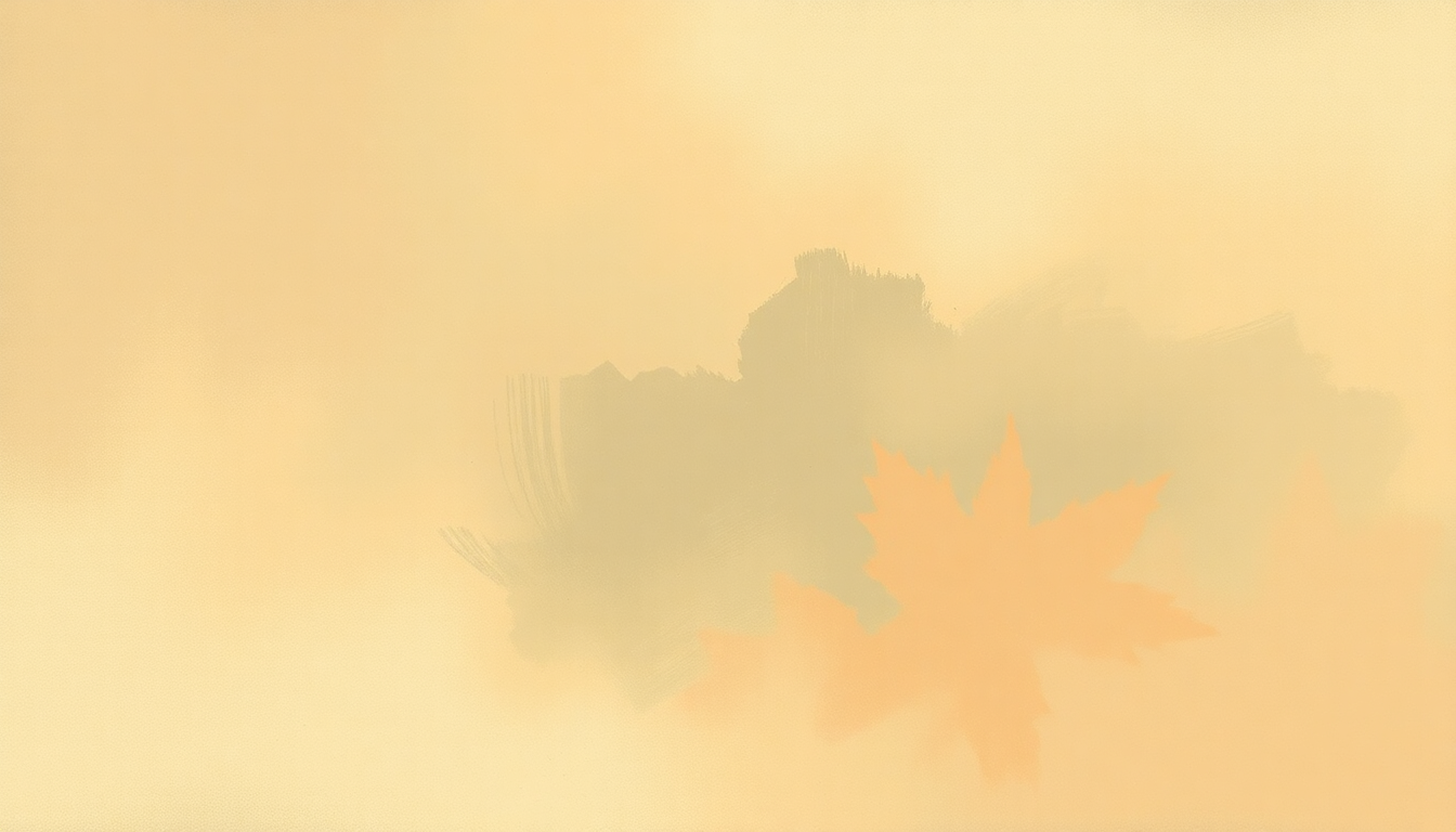 Fan-driven abstract illustration evoking the emotional arc of Sarabande by Debussy