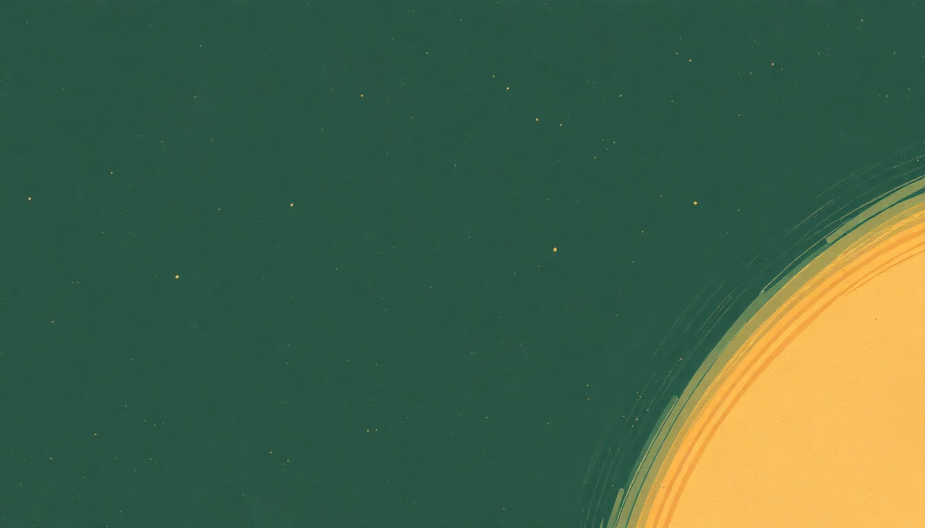 Fan-driven abstract illustration evoking the emotional arc of Satellite by Elliott Smith