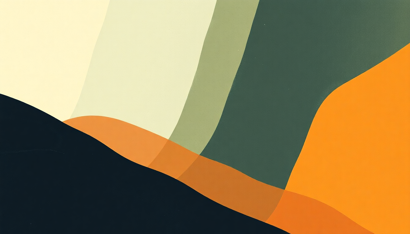 Fan-driven abstract illustration evoking the emotional arc of Saturday Come Slow by Massive Attack
