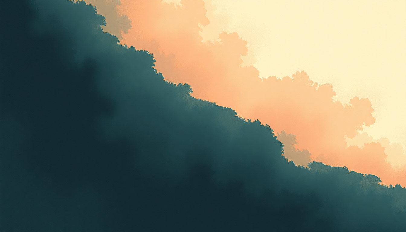 Fan-driven abstract illustration evoking the emotional arc of Save Me by Fleetwood Mac