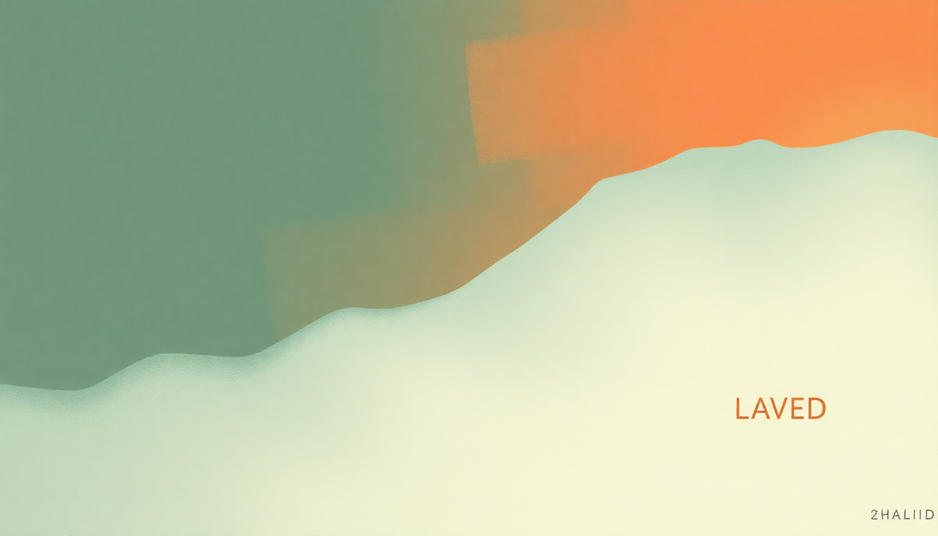 Fan-driven abstract illustration evoking the emotional arc of Saved by Khalid