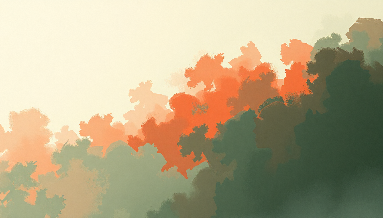 Fan-driven abstract illustration evoking the emotional arc of Say Hello to the Angels by Interpol