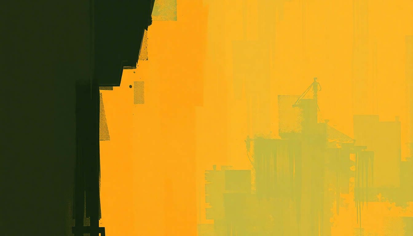 Fan-driven abstract illustration evoking the emotional arc of Second Balcony Jump by Dexter Gordon