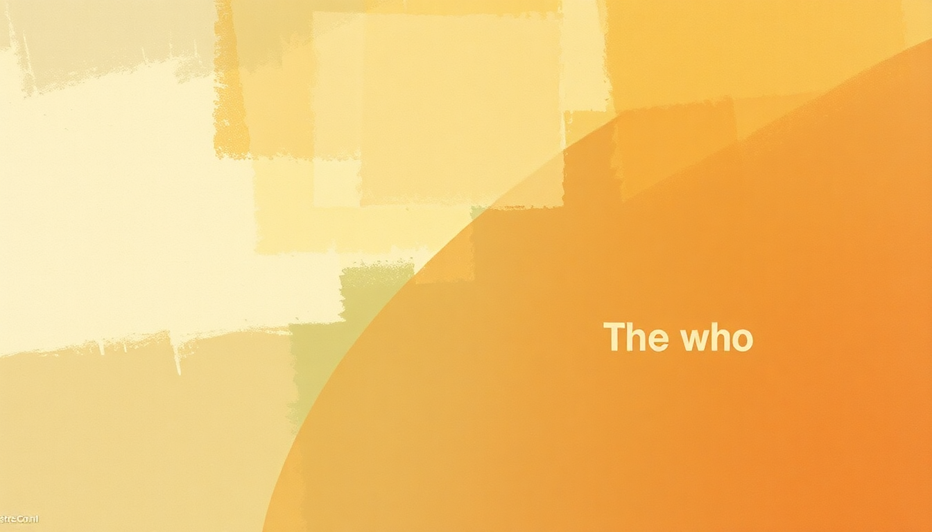 Fan-driven abstract illustration evoking the emotional arc of See Me, Feel Me by The Who