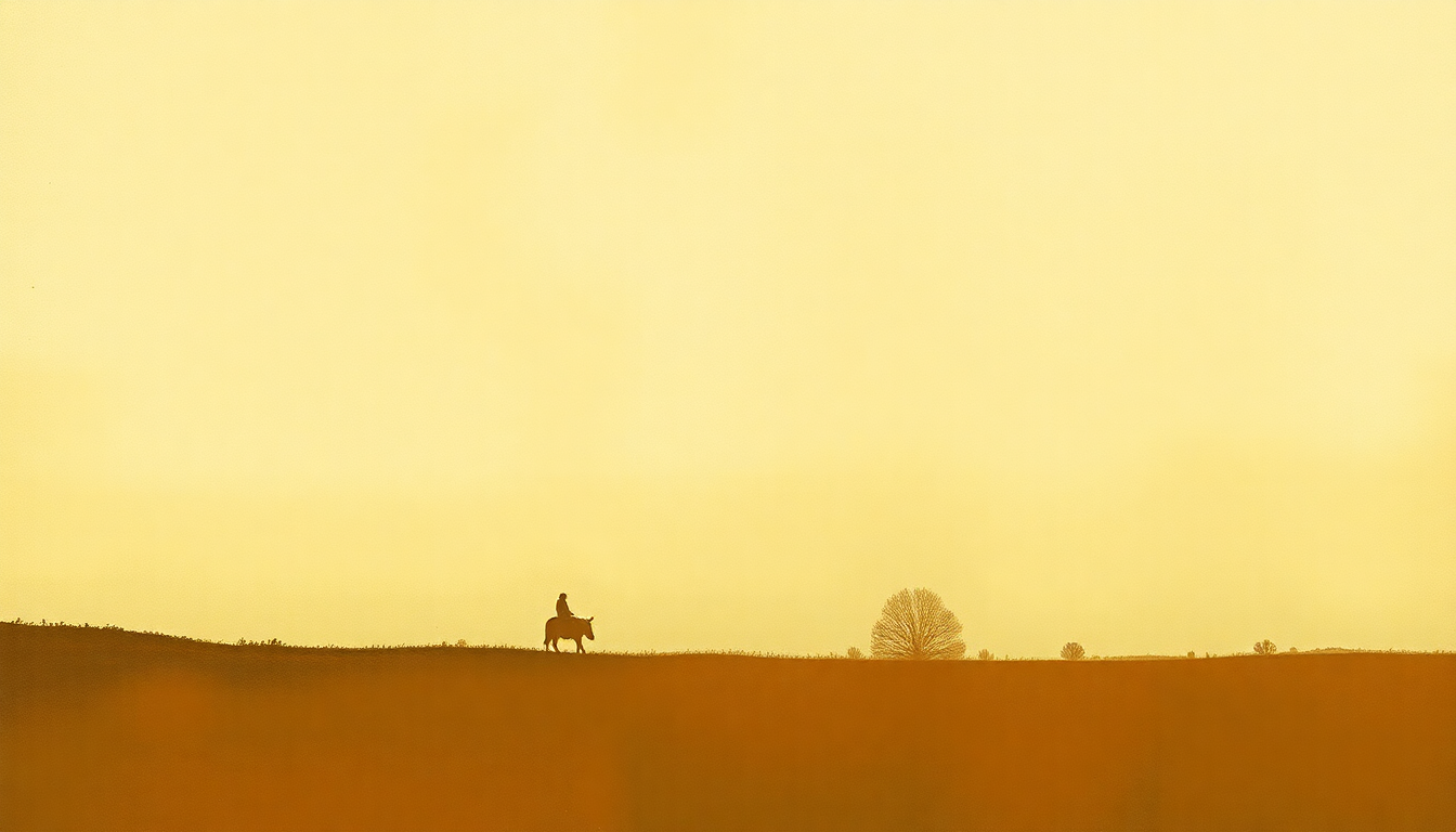 Fan-driven abstract illustration evoking the emotional arc of See See Rider by The Animals