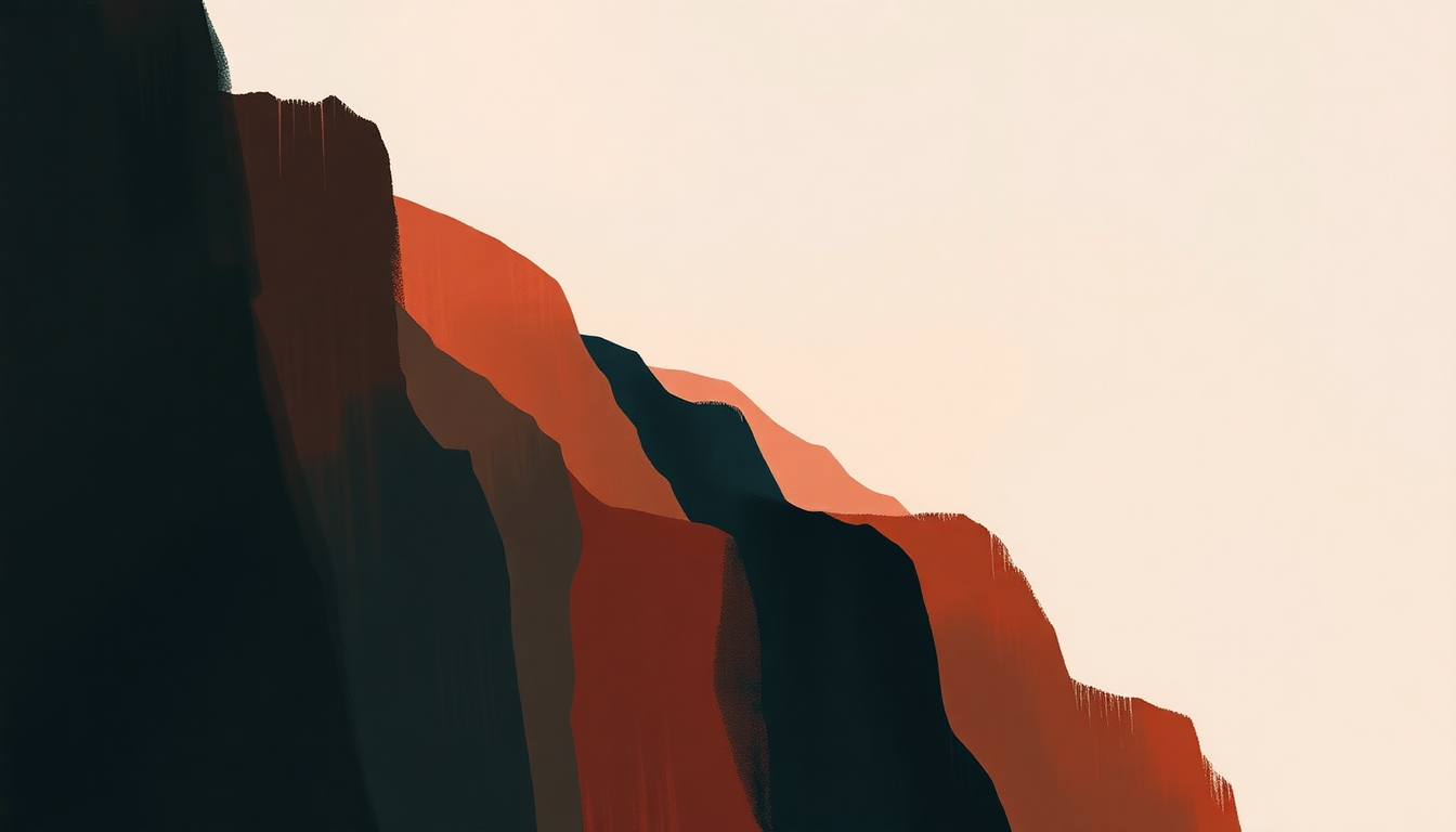 Fan-driven abstract illustration evoking the emotional arc of Self Control by Frank Ocean