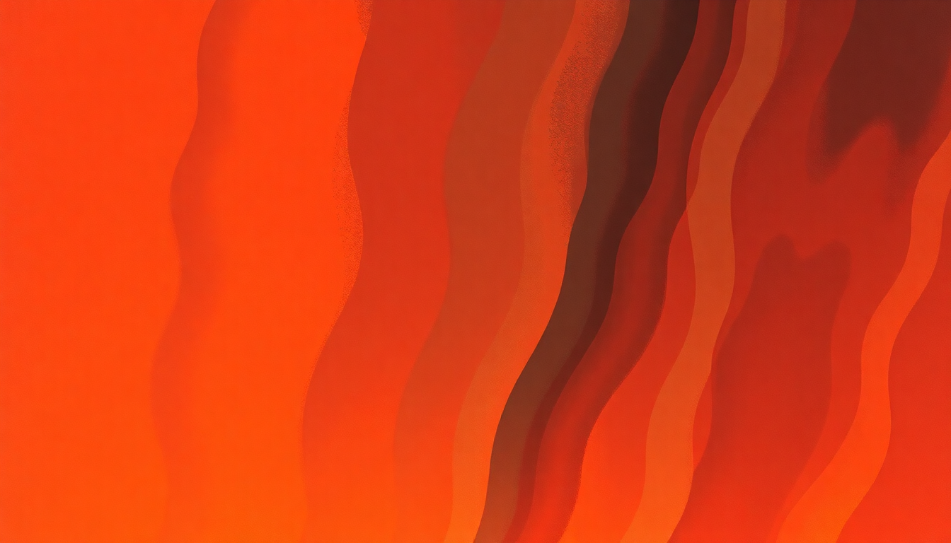 Fan-driven abstract illustration evoking the emotional arc of Serpentine Fire by Earth, Wind & Fire