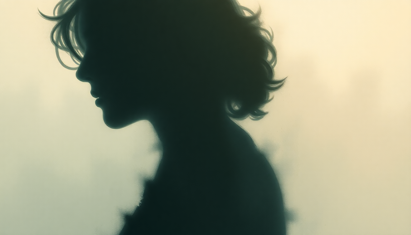 Fan-driven abstract illustration evoking the emotional arc of Seven Years by Norah Jones