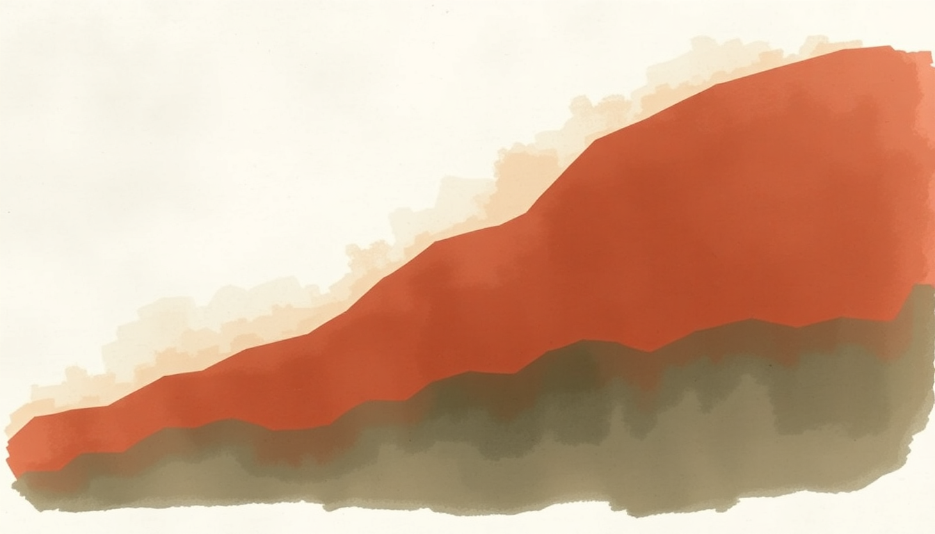 Fan-driven abstract illustration evoking the emotional arc of Seventeen by Sharon Van Etten