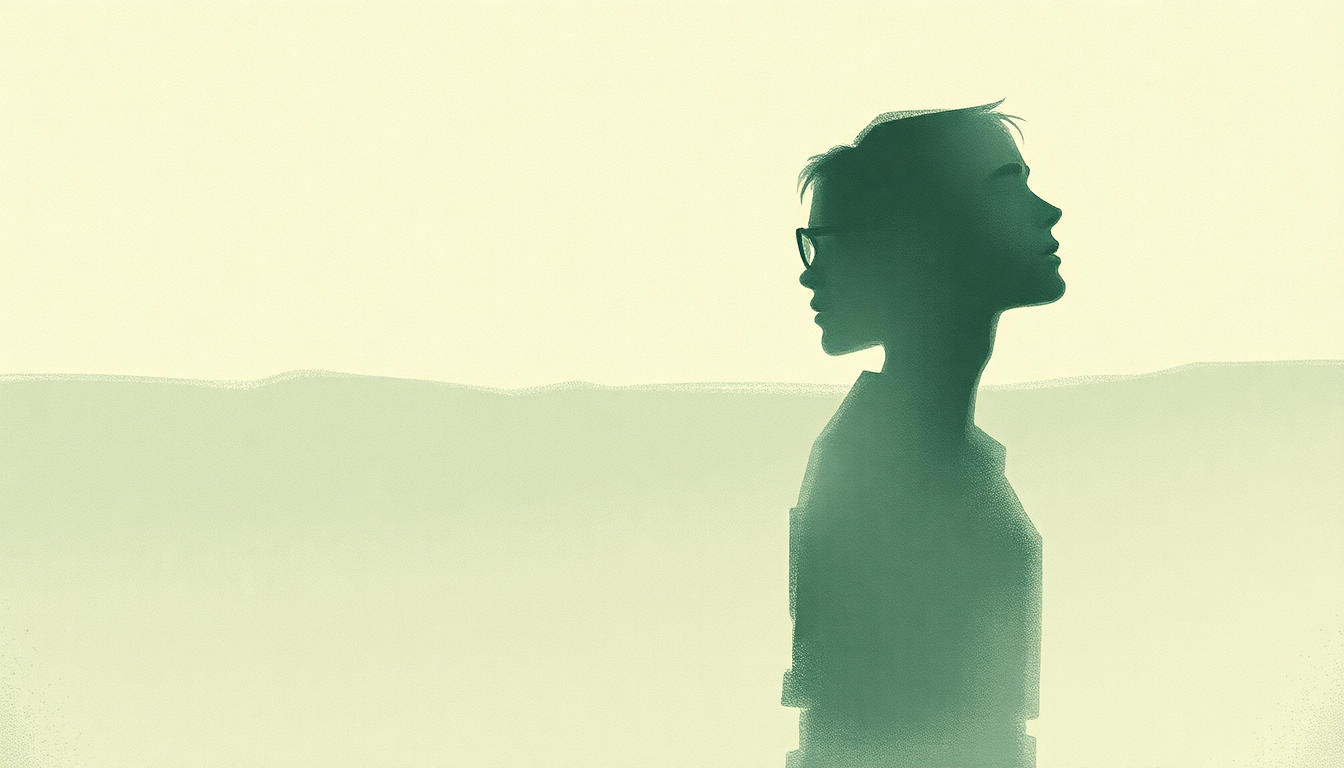Fan-driven abstract illustration evoking the emotional arc of Seymour Stein by Belle and Sebastian
