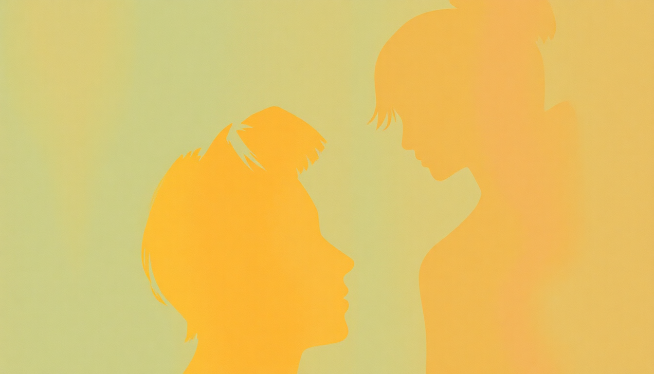 Fan-driven abstract illustration evoking the emotional arc of Sha-La-La (Make Me Happy) by Al Green