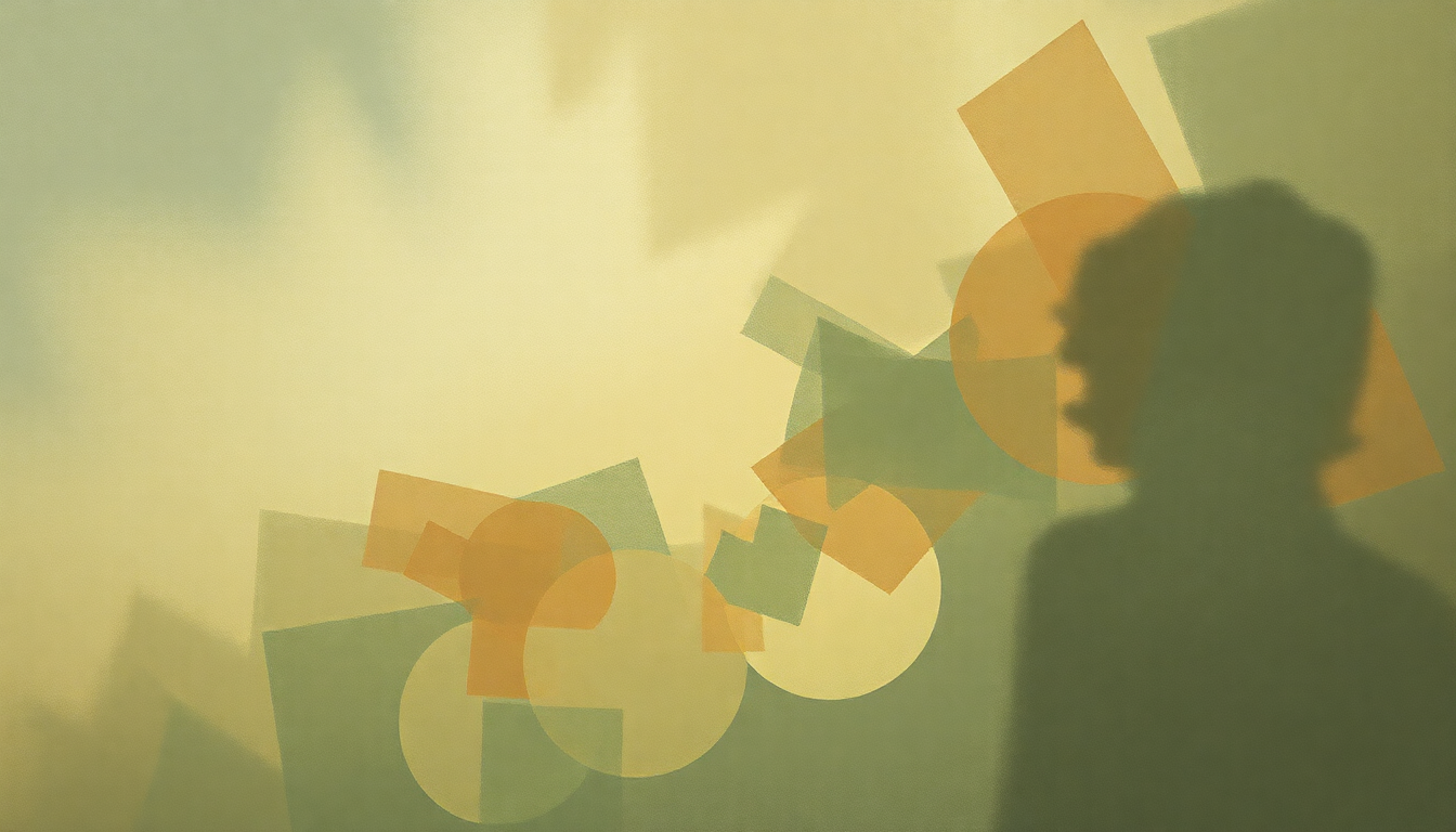 Fan-driven abstract illustration evoking the emotional arc of Shadow of the Day by Linkin Park