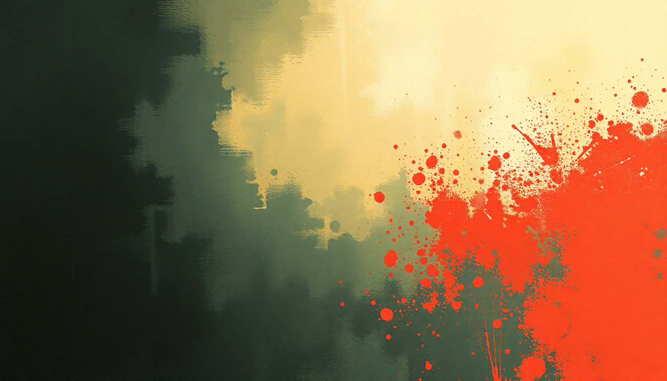 Fan-driven abstract illustration evoking the emotional arc of Shake a Leg by AC/DC