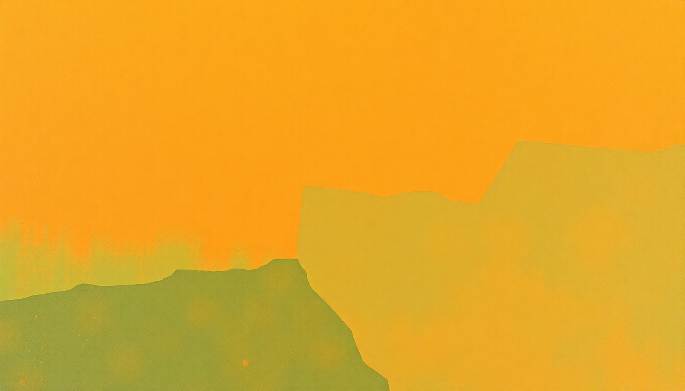 Fan-driven abstract illustration evoking the emotional arc of Shangri-La by The Kinks