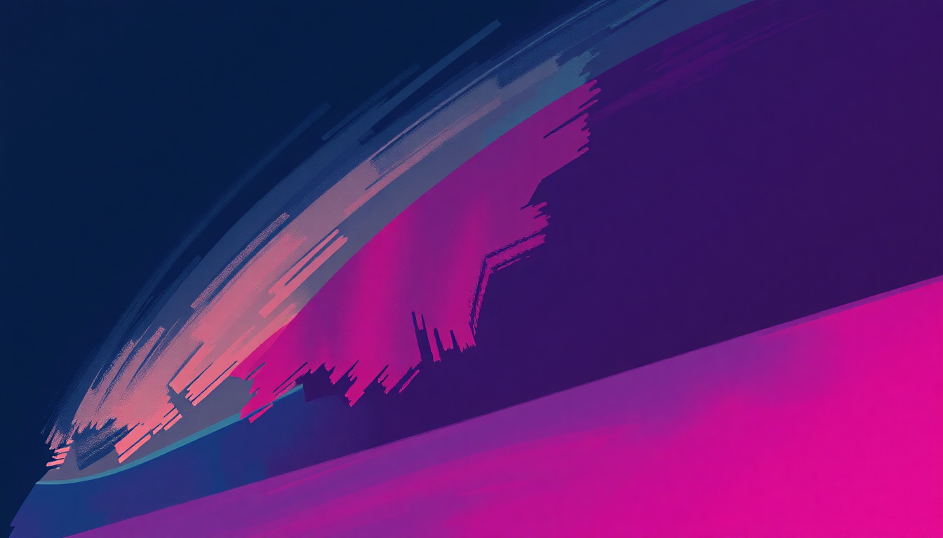 Fan-driven abstract illustration evoking the emotional arc of She's Fresh by Grandmaster Flash and the Furious Five