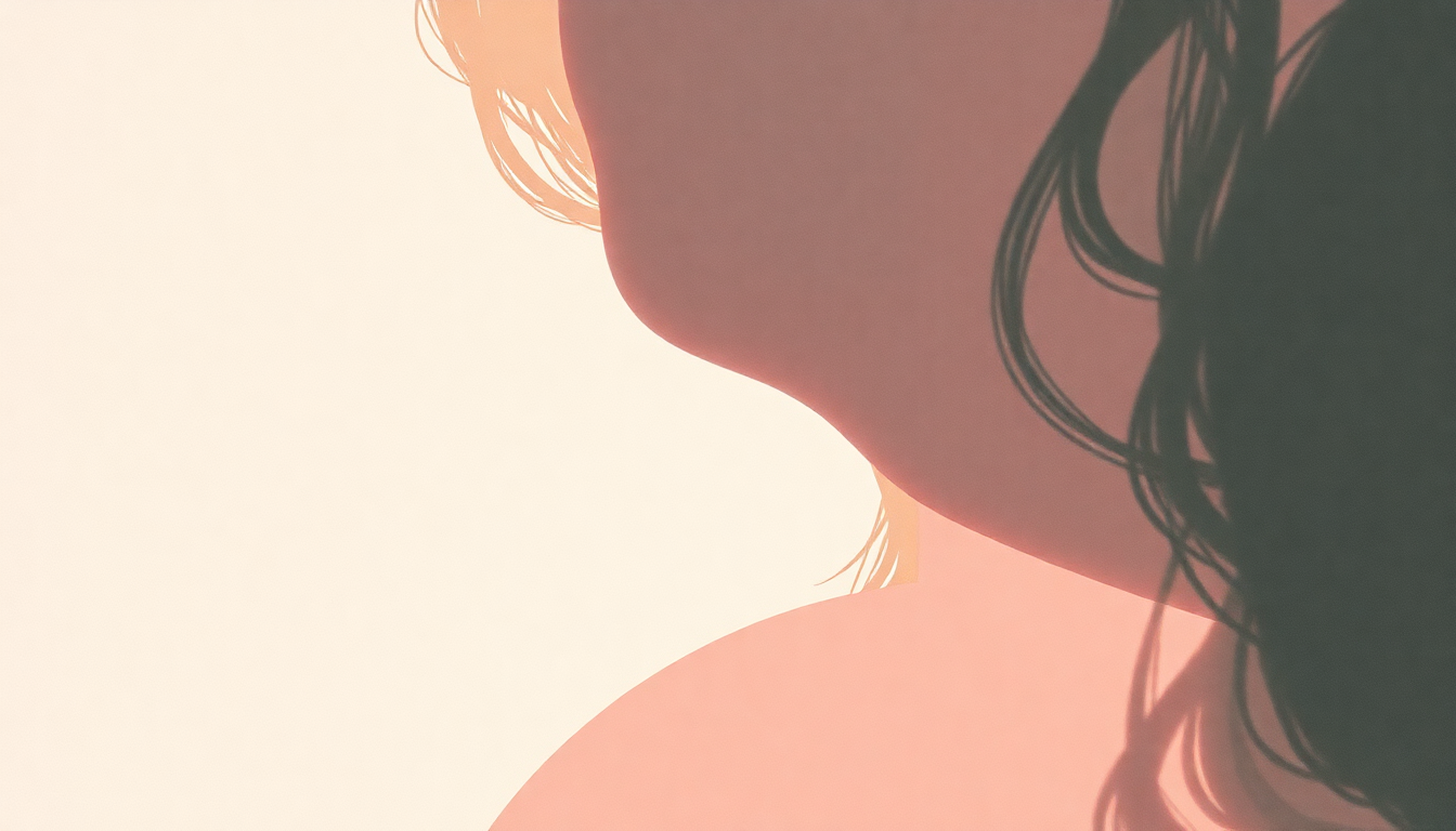 Fan-driven abstract illustration evoking the emotional arc of She's in Fashion by Suede