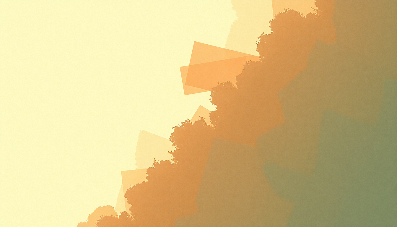 Fan-driven abstract illustration evoking the emotional arc of She's So High by Blur