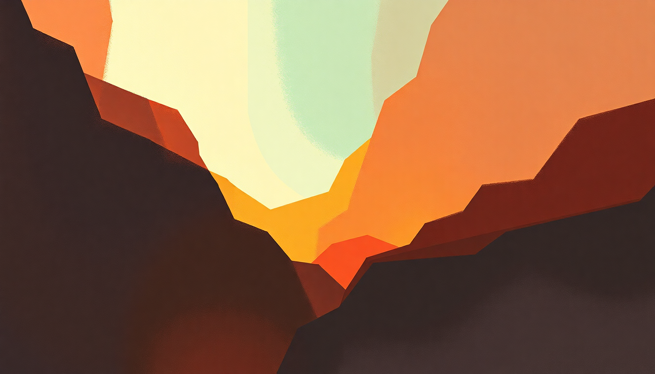 Fan-driven abstract illustration evoking the emotional arc of Shine a Light by The Rolling Stones