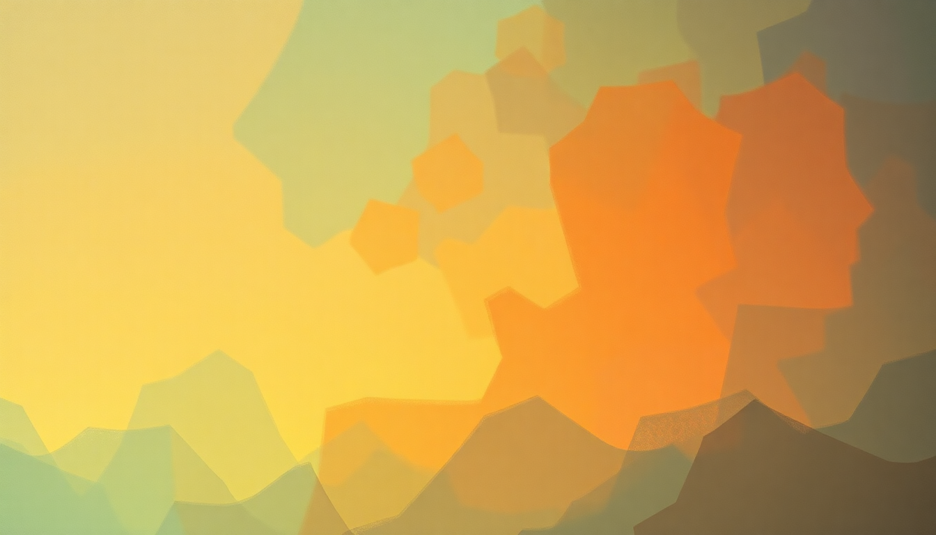 Fan-driven abstract illustration evoking the emotional arc of Shining Star by Earth, Wind & Fire