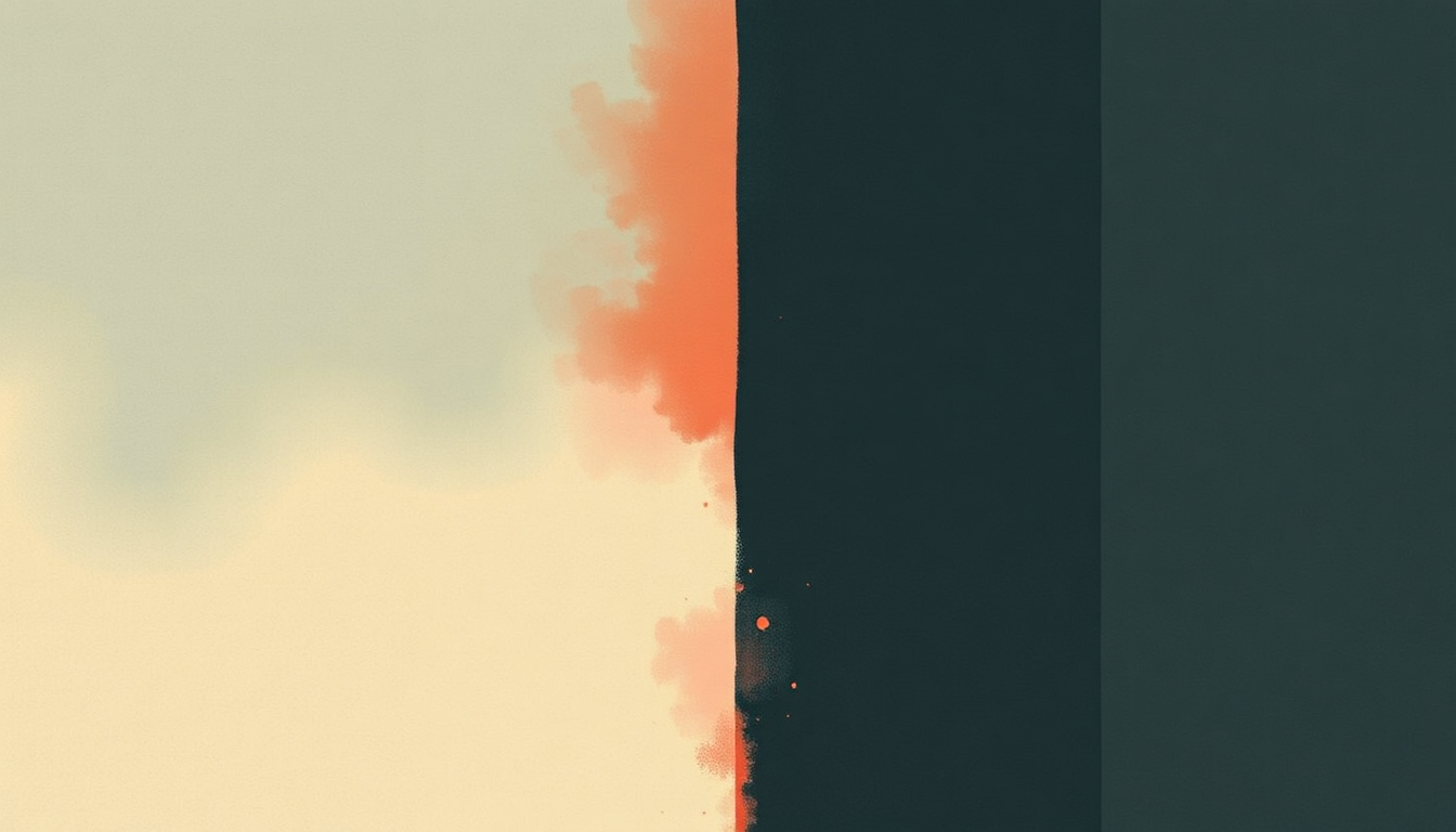 Fan-driven abstract illustration evoking the emotional arc of Should Be Higher by Depeche Mode
