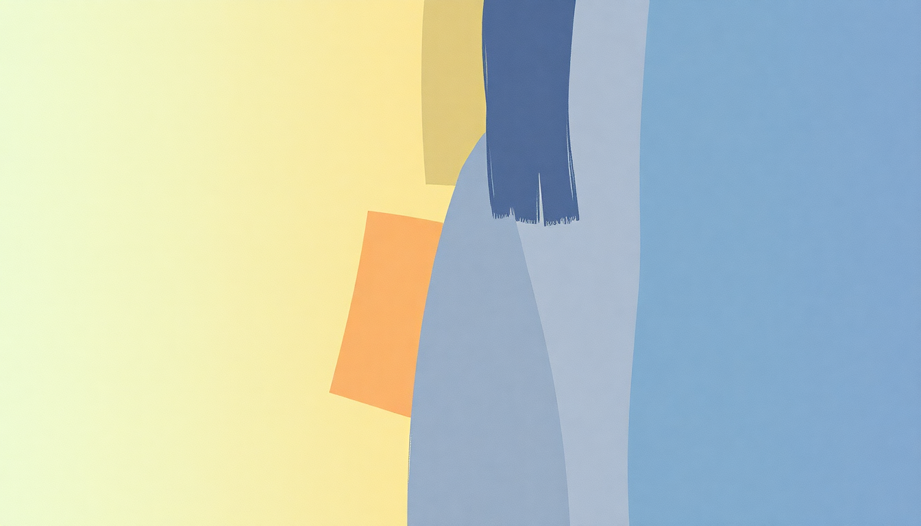 Fan-driven abstract illustration evoking the emotional arc of Should've Been Me by Mitski