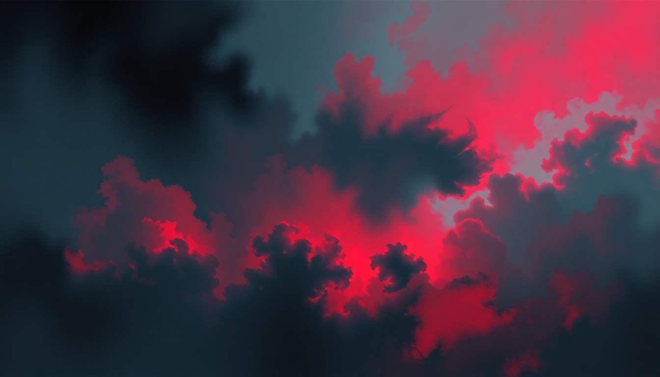 Fan-driven abstract illustration evoking the emotional arc of Shout by Tears for Fears