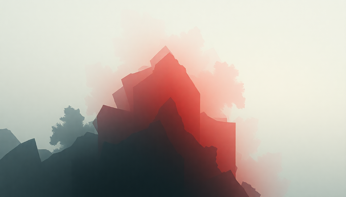 Fan-driven abstract illustration evoking the emotional arc of Shrike by Hozier