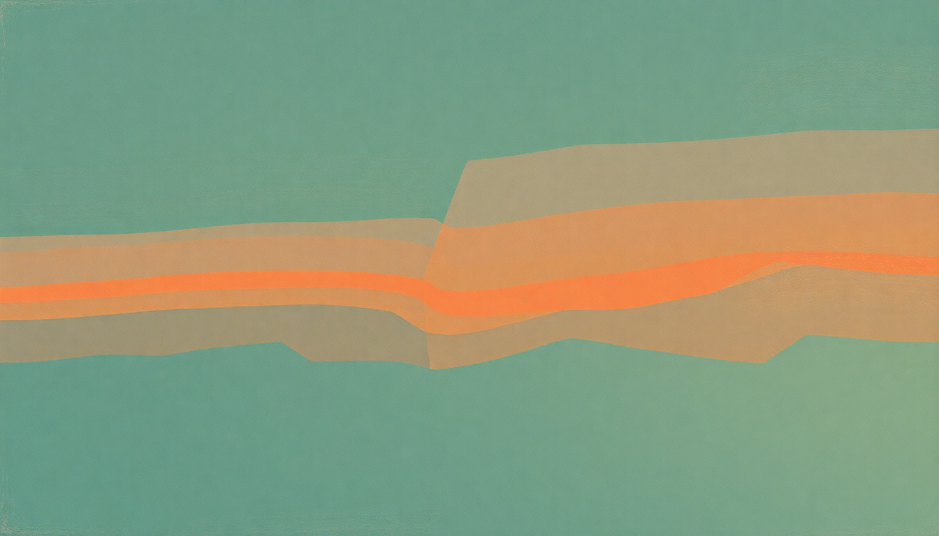 Fan-driven abstract illustration evoking the emotional arc of Si Se Calla el Cantor by Mercedes Sosa
