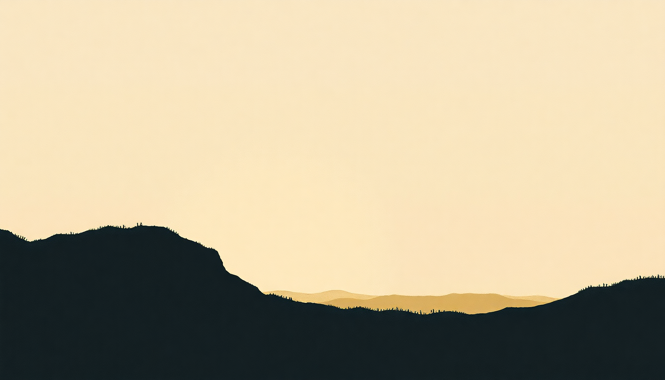 Fan-driven abstract illustration evoking the emotional arc of Sidelines by Phoebe Bridgers