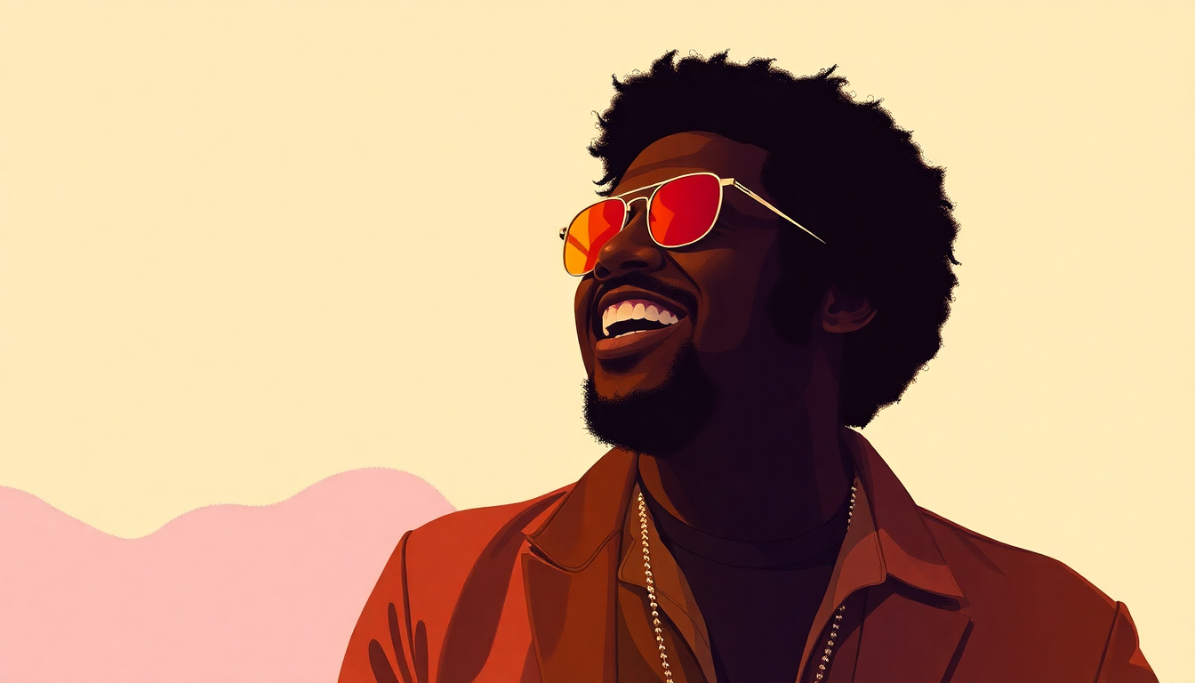 Fan-driven abstract illustration evoking the emotional arc of Signed, Sealed, Delivered I'm Yours by Stevie Wonder