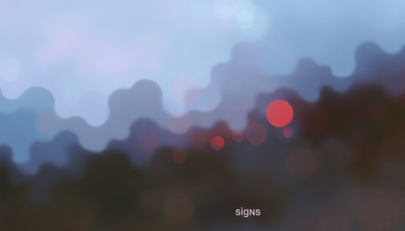 Fan-driven abstract illustration evoking the emotional arc of Signs by Snoop Dogg