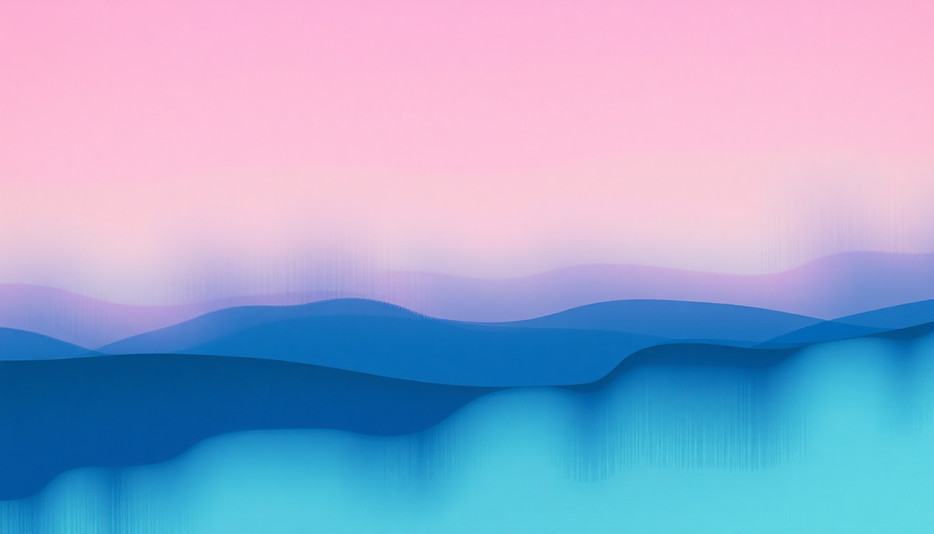 Fan-driven abstract illustration evoking the emotional arc of Silver by Echo & the Bunnymen