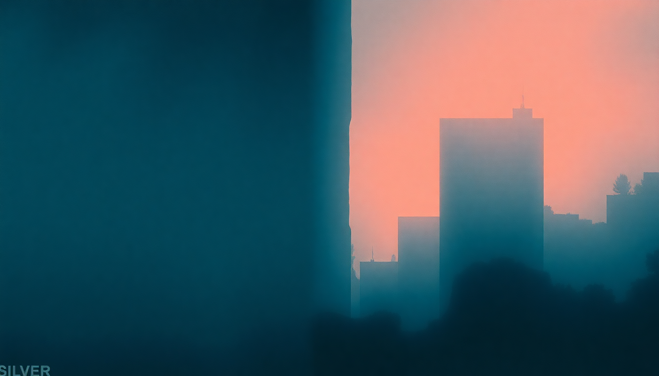 Fan-driven abstract illustration evoking the emotional arc of Silver by Pixies