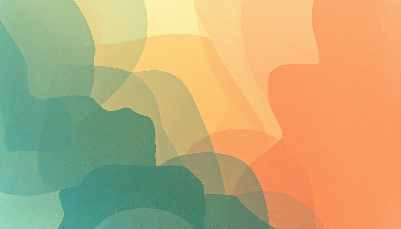 Fan-driven abstract illustration evoking the emotional arc of Singing Winds Crying Beasts by Santana