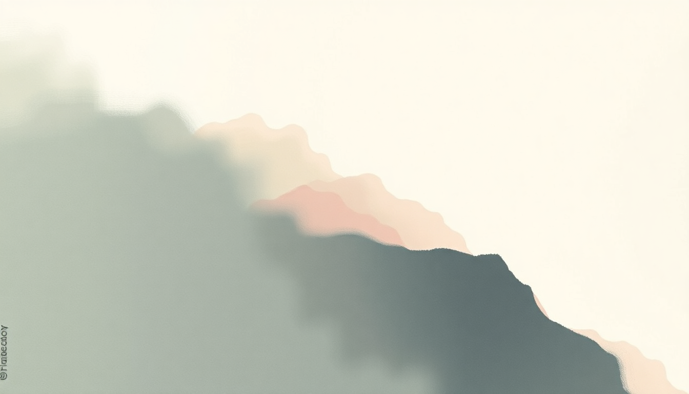 Fan-driven abstract illustration evoking the emotional arc of Singularity by New Order