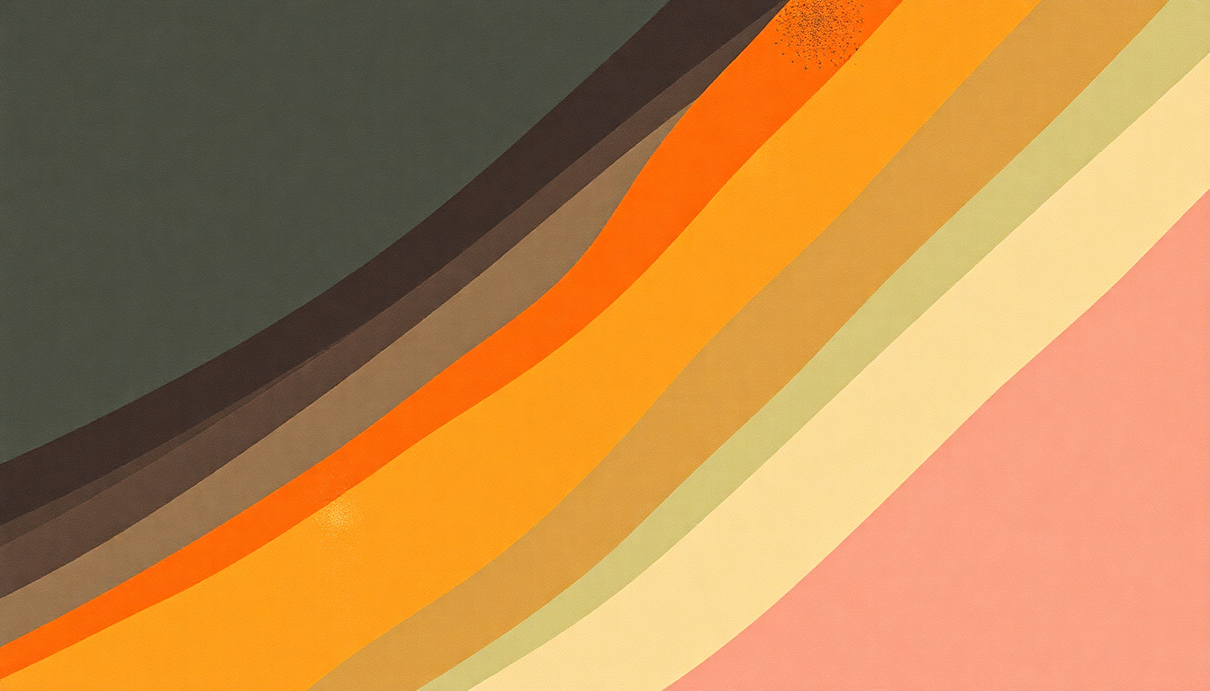Fan-driven abstract illustration evoking the emotional arc of Sister Jack by Spoon