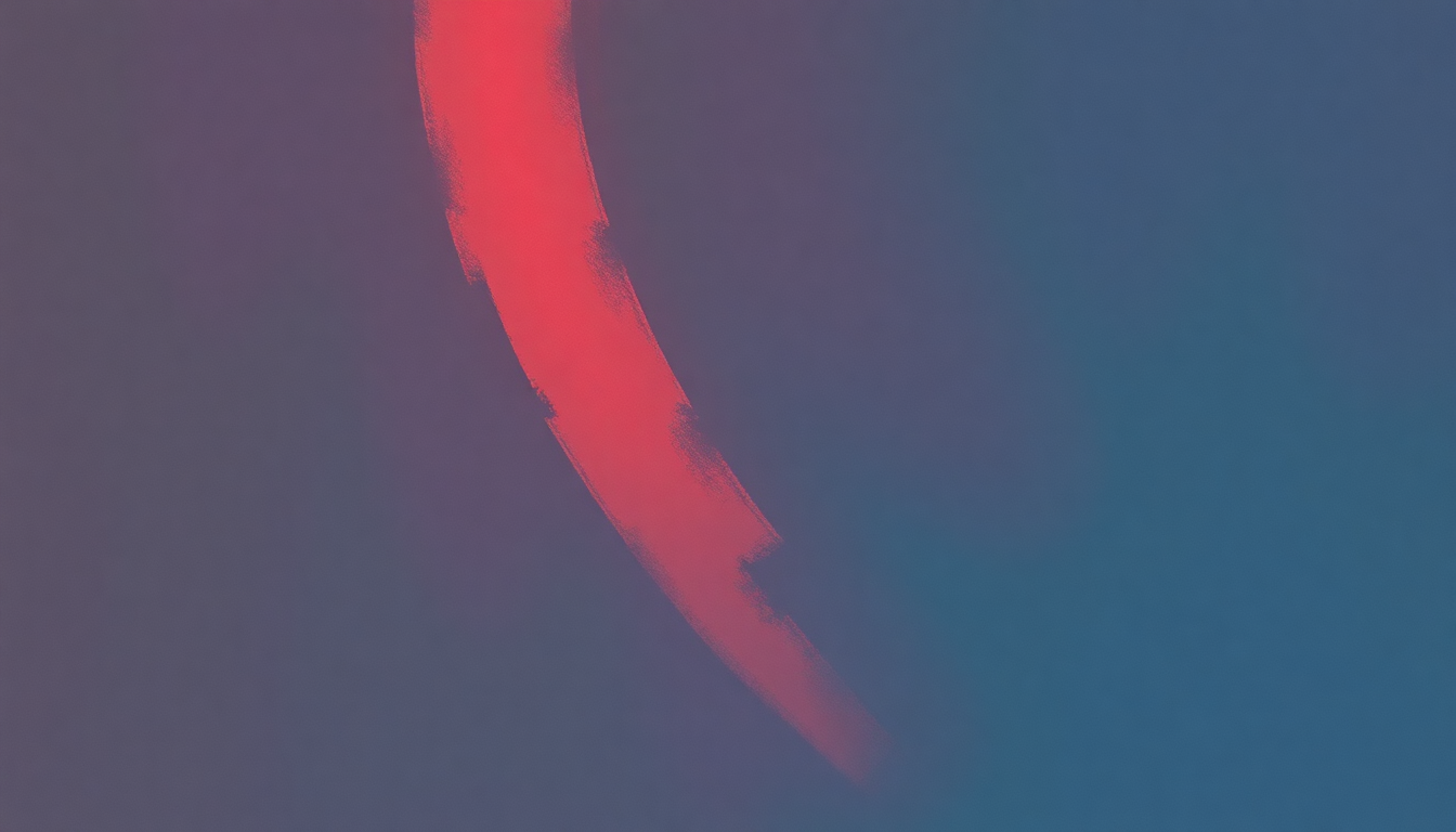 Fan-driven abstract illustration evoking the emotional arc of Situation by Yazoo