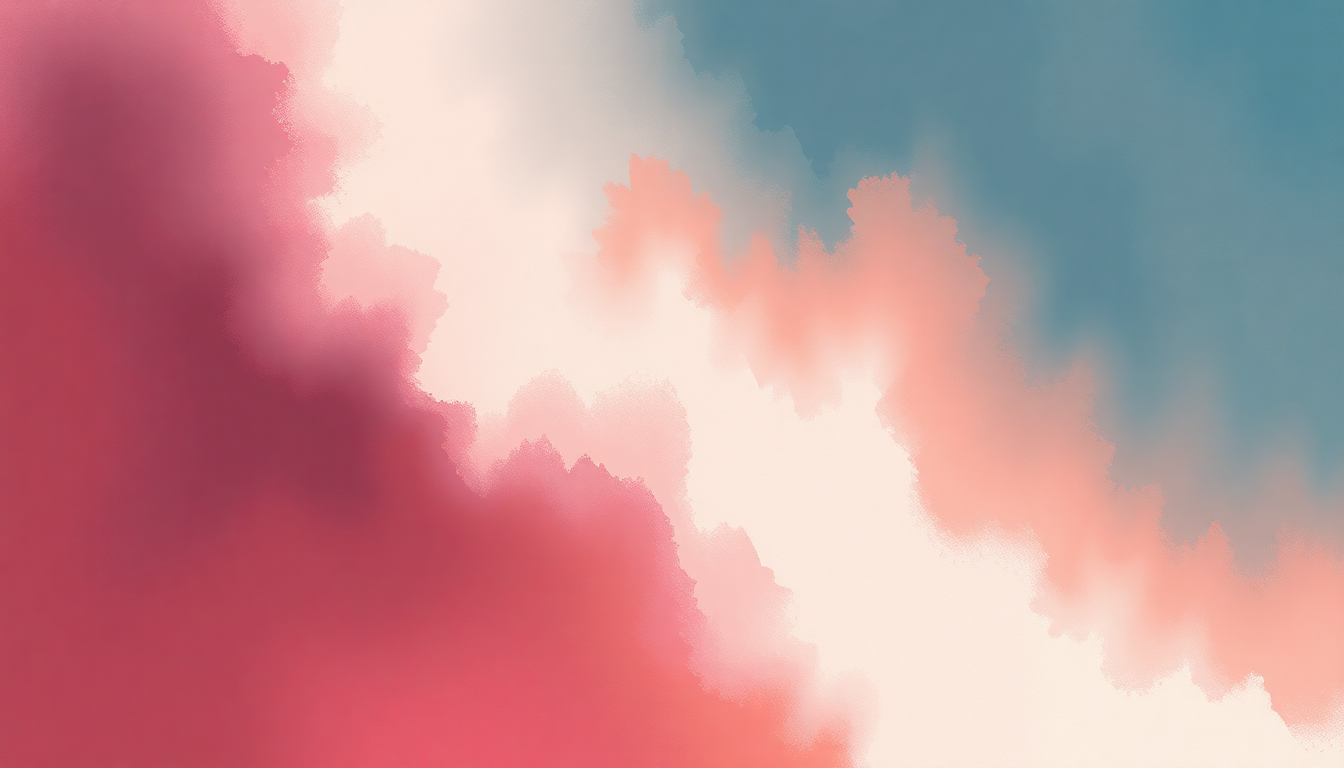 Fan-driven abstract illustration evoking the emotional arc of Six Thirty by Ariana Grande