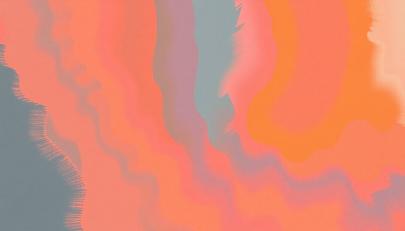 Fan-driven abstract illustration evoking the emotional arc of Skin Tight by Ohio Players