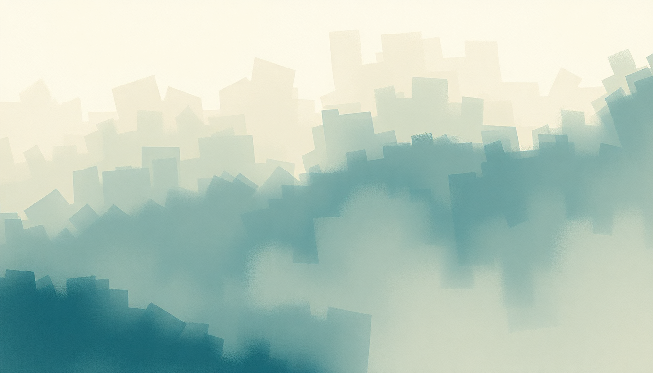 Fan-driven abstract illustration evoking the emotional arc of Sky Full of Song by Florence + The Machine