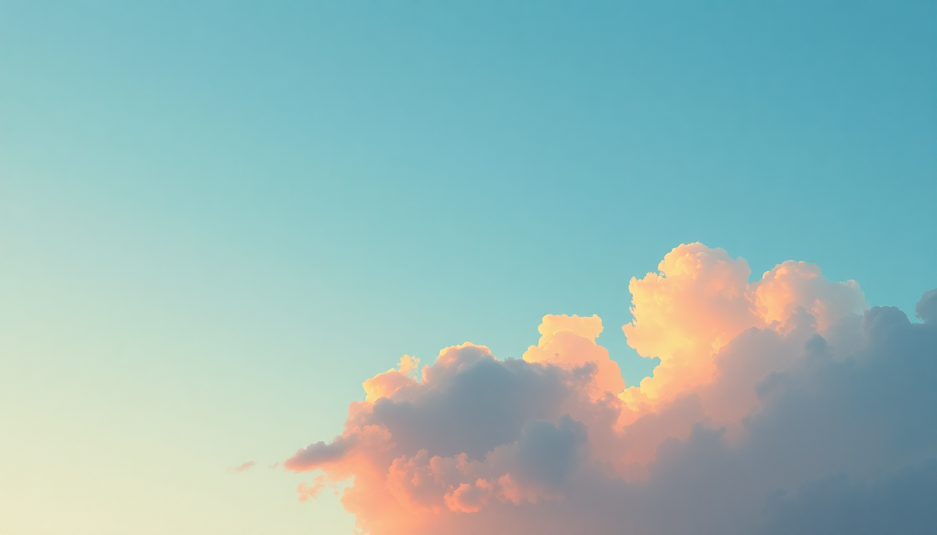 Fan-driven abstract illustration evoking the emotional arc of Sky Is the Limit by Lil Wayne