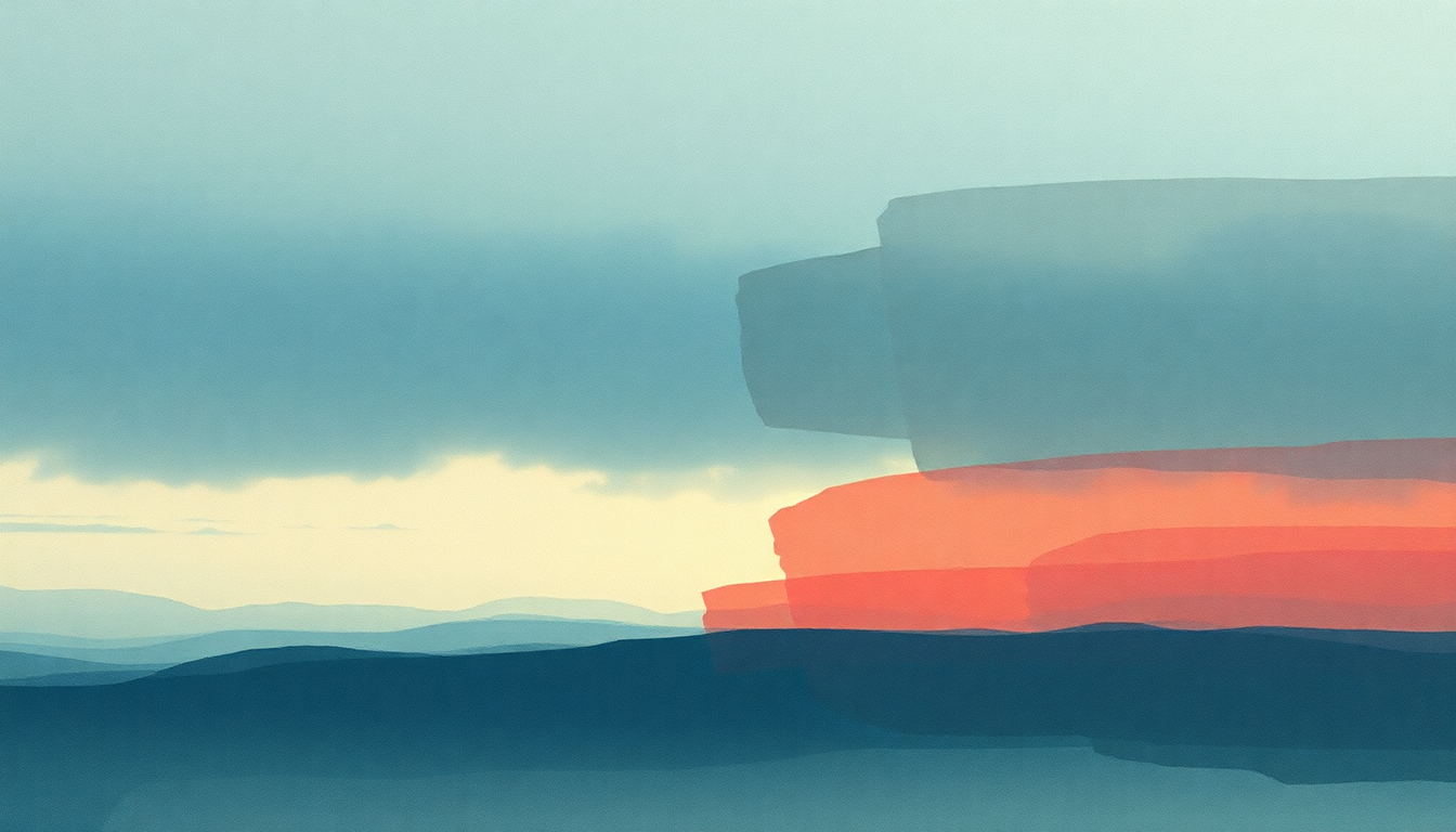 Fan-driven abstract illustration evoking the emotional arc of Sleeping Pills by Suede