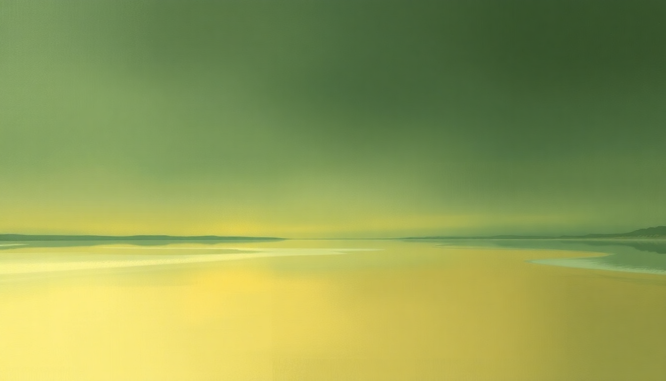 Fan-driven abstract illustration evoking the emotional arc of Slim Slow Slider by Van Morrison