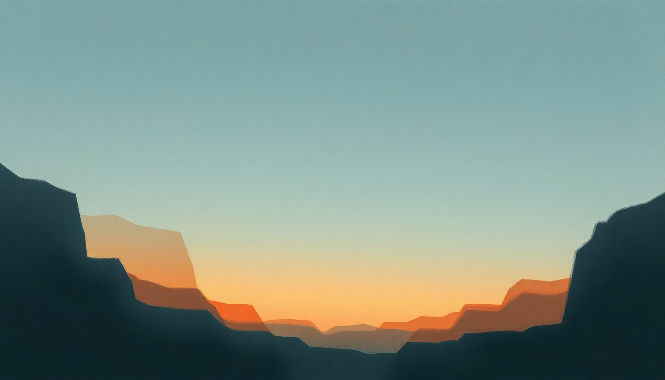 Fan-driven abstract illustration evoking the emotional arc of Small by Portishead