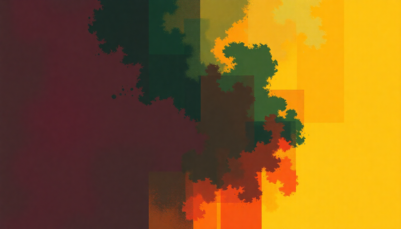 Fan-driven abstract illustration evoking the emotional arc of Smallpox Champion by Fugazi