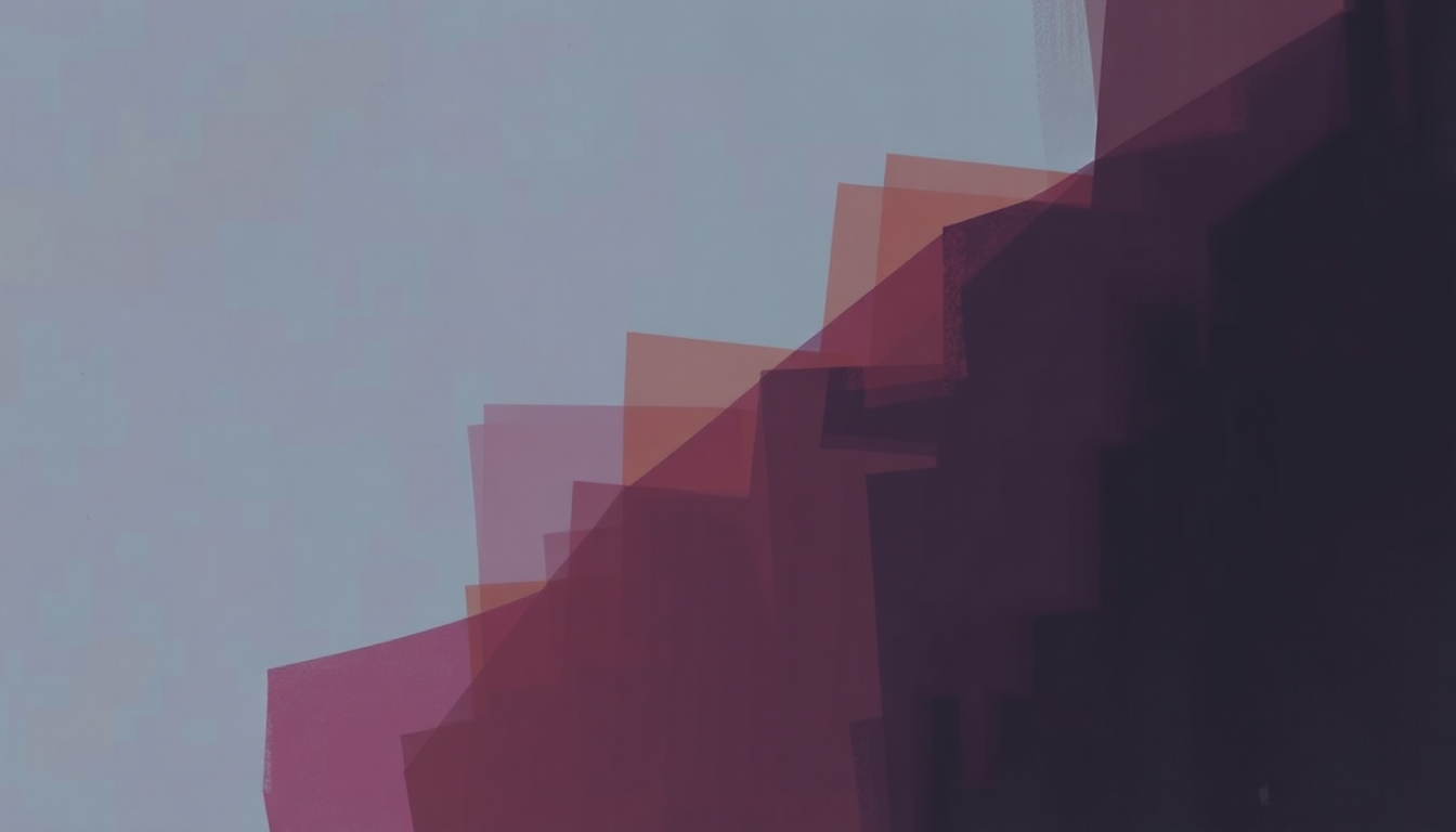 Fan-driven abstract illustration evoking the emotional arc of Smalltown Boy by Bronski Beat