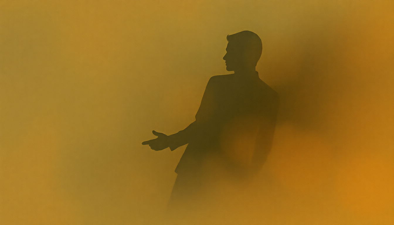 Fan-driven abstract illustration evoking the emotional arc of Smoke Gets in Your Eyes by Ahmad Jamal